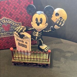 “Peek-a-BOO!” Jim Shore Mickey Mouse